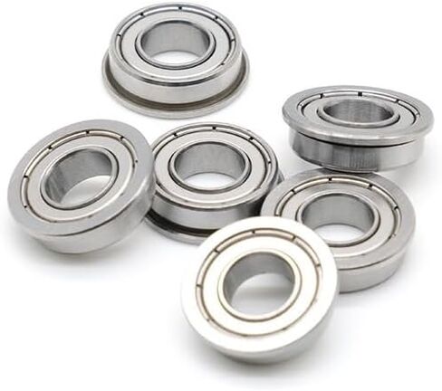 MF148ZZ Flange Bearing 8x14x4 mm ABEC-7 (10 PCS) Miniature Flanged MF148 Z ZZ Ball Bearings in Saudi Arabia