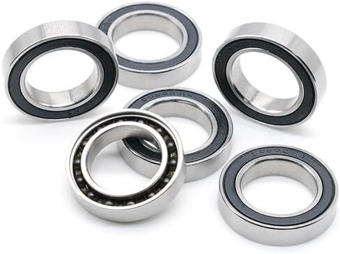 6802RS محمل السيراميك الهجين 15 * 24 * 5 مم ABEC-7 (1 PC) دراجة أسفل الأقواس والقطع الغيار 6802 RS SI3N4 محامل الكرة 6802-2RS in Saudi Arabia