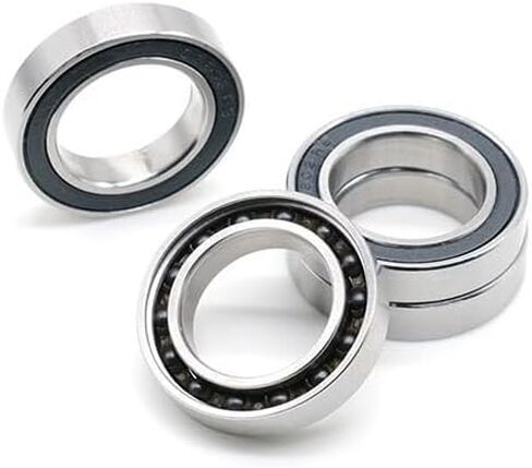 6802RS محمل السيراميك الهجين 15 * 24 * 5 مم ABEC-7 (1 PC) دراجة أسفل الأقواس والقطع الغيار 6802 RS SI3N4 محامل الكرة 6802-2RS in Saudi Arabia