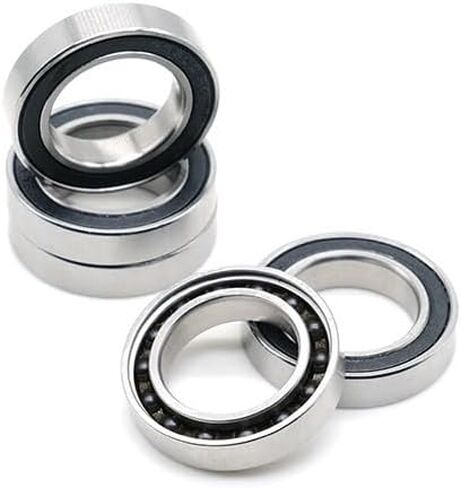 6802RS محمل السيراميك الهجين 15 * 24 * 5 مم ABEC-7 (1 PC) دراجة أسفل الأقواس والقطع الغيار 6802 RS SI3N4 محامل الكرة 6802-2RS in Saudi Arabia