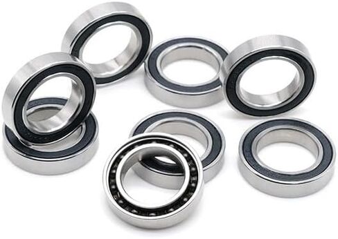 6802RS محمل السيراميك الهجين 15 * 24 * 5 مم ABEC-7 (1 PC) دراجة أسفل الأقواس والقطع الغيار 6802 RS SI3N4 محامل الكرة 6802-2RS in Saudi Arabia