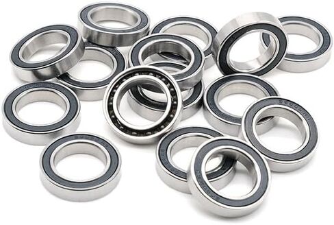 6802RS محمل السيراميك الهجين 15 * 24 * 5 مم ABEC-7 (1 PC) دراجة أسفل الأقواس والقطع الغيار 6802 RS SI3N4 محامل الكرة 6802-2RS in Saudi Arabia