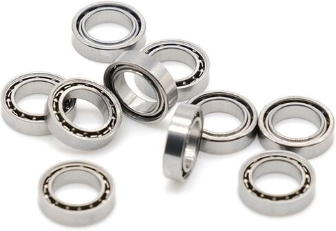 SMR85 Open Bearing 5 × 8x2 مم من الفولاذ المقاوم للصدأ محامل كرة مصغرة S MR85 L850 675 5pcs in Saudi Arabia