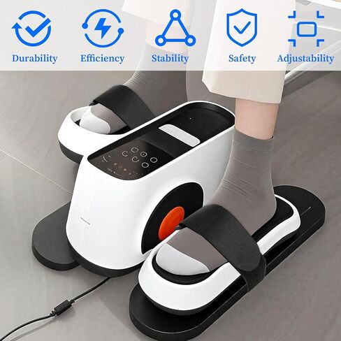 4 Pcs Pedal Straps, Foot Pedal Resistance Band Bike Pedals Straps Leg Exerciser Traction Adjustable Pedals Strap for Elliptical Exercise Machine Leg Training Exerciser for Home Sports Accessories in Saudi Arabia
