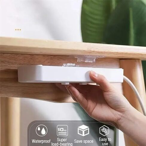 20pcs Ultra Strong Adhesive Transparent Wall Hooks with Easy Install Suction Cups for Kitchen & Bathroom Storage, Heavy Duty Hanging Solution for Towels, Bags, and More in Saudi Arabia