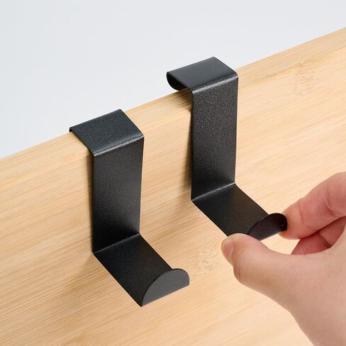2 Pack Over The Door Hooks Stainless Steel Bathroom Cabinet Door Hook Home Kitchen Accessories Storage Tool in Saudi Arabia