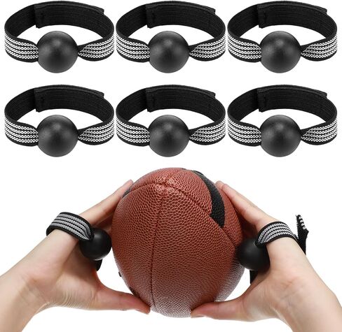 Soulchen 6 PCS Football Catching Band Band Football تلقي تدريبات تدريبية تدريبية للرجبي المعدات التي تصطاد حزام يدوي رمي الهدايا للرياضيين المبتدئين in Kuwait