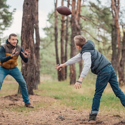 Soulchen 6 PCS Football Catching Band Band Football تلقي تدريبات تدريبية تدريبية للرجبي المعدات التي تصطاد حزام يدوي رمي الهدايا للرياضيين المبتدئين in Kuwait