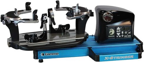 GAMMA Sports Stringing Machines, X-ELS 6PT, X Series Tennis Stringing Machine, 360 Degree Roundtable, Secure, Racquetball, Badminton Stringing, Squash, Stringing Tools Included in Kuwait