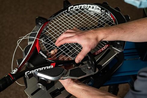 GAMMA Sports Stringing Machines, X-ELS 6PT, X Series Tennis Stringing Machine, 360 Degree Roundtable, Secure, Racquetball, Badminton Stringing, Squash, Stringing Tools Included in Kuwait