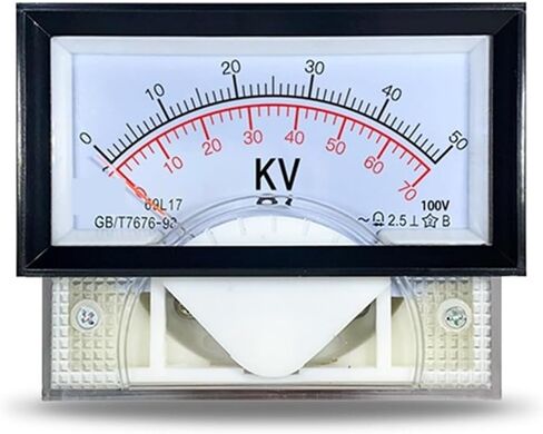 69L17 Voltmeter عالية الجهد 100 فولت إدخال 50kV 70KV 100KV 140KV 150KV 1PCS (AC 50KV 70KV-100V) in Saudi Arabia