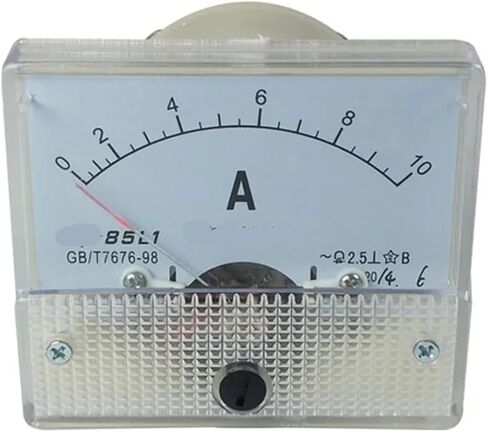 85L1 AC التناظرية الحالي متر 1A 2A 3A 5A 10A 15A 20A 30A 50A لوحة الاتصال الدالمة الدقيقة AMPEREMETER 1PCS (50A) in Saudi Arabia