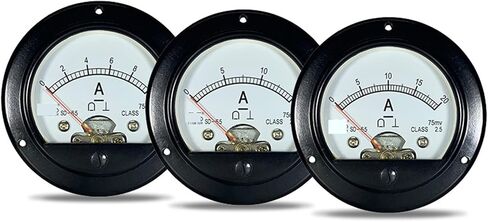 SD65 75MV DC AMMETER DC50A 75A 100A 200A 300A POINTER AMPERE DH65 JL65 1PCS (DC600A 75MV) in Saudi Arabia