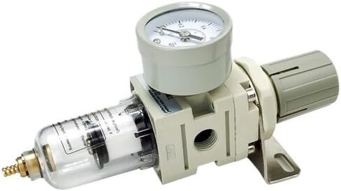 AW2000 AW3000 AW4000 منظم الفلتر الهوائي معالجة الهواء الهوائية الصمام الصمامات تقليل صمامات (AW2000-02 الألياف ، الصرف اليدوي) in Saudi Arabia