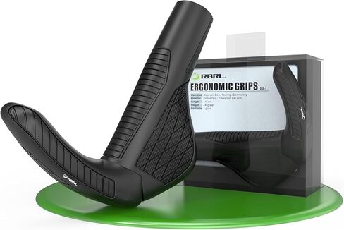 RBRL BIKE Handlebar Grips ، ERGONIMIC توسيع القابضة قبضة دراجة التصميم ، مضاد للانزلاق دراجة MTB قبضة ، مقابض المقود المهنية للدراجة الجبلية ، BMX ، الدراجات البخارية in Kuwait