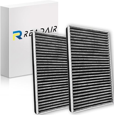 2PCS CF10132 مرشح الهواء المقصورة مع الكربون المنشط | لـ Lexus ES330 ، GX470 ، RX350 ، RX400H ، Toyota Avalon ، Camry ، Sienna ، Solara - 87139-06030 in Kuwait