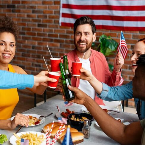 Plastic Straws [500 Pcs-7.8" Long] Individually Wrapped Clear Disposable Drinking Straws - Made in USA - Straight Long Straws for Party, 0.23'' Diameter in Kuwait