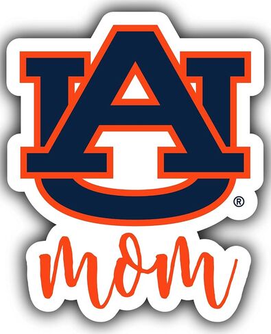 Auburn Tigers Proud Mom 4-Inch Die Cut Decal Officially Licensed Collegiate Product in Saudi Arabia