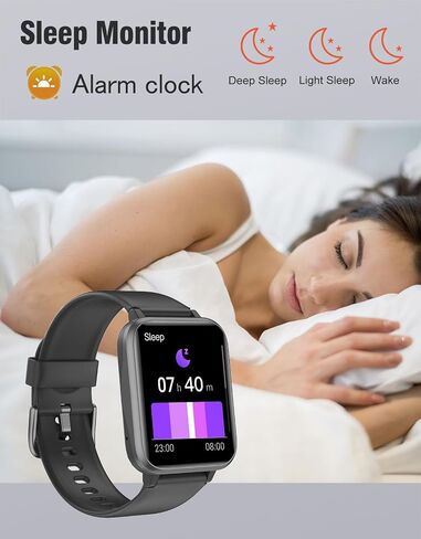 Fitness Tracker Fitness Watches for Women Men (Make/Answer Calls), 1.85" Smart Watch for iPhone/Android Phones, Heart Rate/Sleep Monitor Steps Tracker Watch Pedometer IP68 Waterproof (Starlight) in Saudi Arabia
