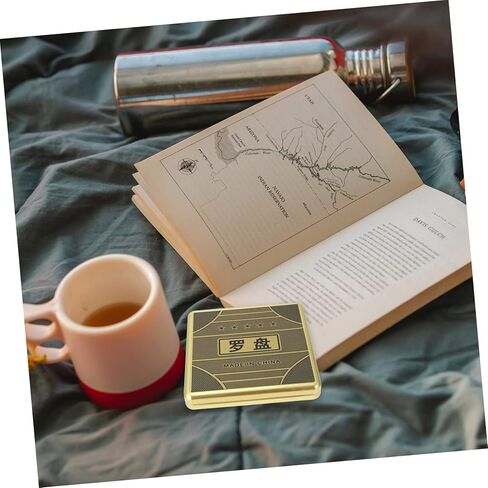Imikeya Feng Shui Compass Pan - البوصلة الصينية القديمة للتخطيط المنزلي وممارسات Feng Shui - البوصلة المغناطيسية الدقيقة والوئام السكني 1pc in Saudi Arabia