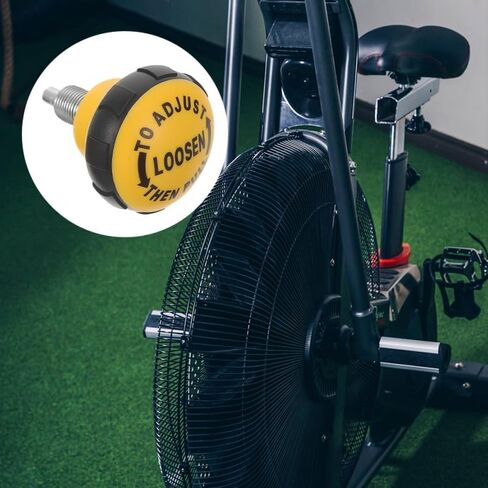 Yarnow 2pcs معدات اللياقة البدنية معدات الربيع مقبض البوب ​​، جزء بديل للدراجات التمرين ، القيمة المطلقة ، الأصفر ، 2.3 × 2.9 بوصة in Saudi Arabia