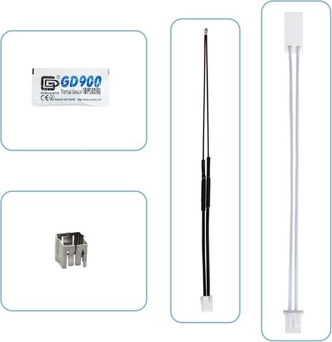 24V 80W عنصر التدفئة TRAMISTOR مستشعر درجة حرارة متوافق مع Bambu Lab P1P P1S in Kuwait