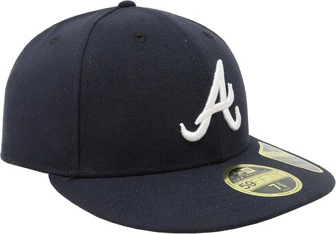New Era Atlanta Braves Low Profile 59FIFTYFitted Hat/Cap in Saudi Arabia