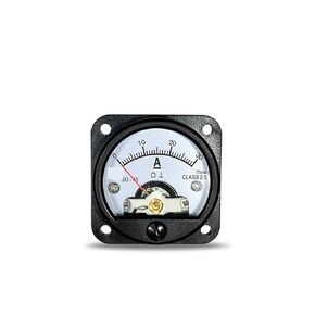 SO-45 DC AMMETER Shunt 75MV INPUT 5A 10A 15A 20A 30A 50A 75A 100A 150A 200A أداة دائرية أسود 1PCs (DC 15A 75MV) in Kuwait