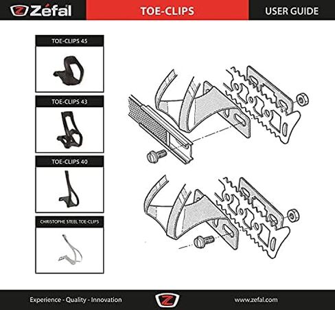 Zefal Christophe Leather Toe Strap ، حزام جلدي ، 2.4 أوقية (68 جم) ، 14.6 بوصة (370 مم) ، جلد in Kuwait