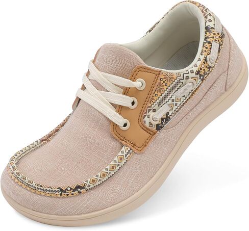 BARERUN Womens Walking Shoes Barefoot Minimalist Trail Running Shoes Wide Toe Zero Drop Tennis Sneakers for Jogging Hiking Athletic Lightweight Cross Training Shoes for Gym Office Driving in Saudi Arabia