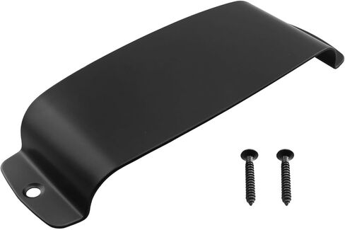 E-outstanding 1 set Guitar Bass Pickup Protective Cover Zinc Alloy Pickup Cover 129x48.8x19mm Protector Replacement Parts Bass Accessories Musical Instrument Accessories Black in Saudi Arabia