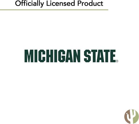 Desert Cactus Michigan State University Ceramic Coasters 4 Pack Spartans MSU Absorbent Drink Coasters with Cork Backing (Design A) in Saudi Arabia