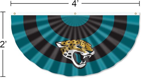 Jacksonville Jaguars Bunting Pleated Fan Banners in Saudi Arabia