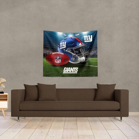 Northwest The Company NFL New York Giants Print Wall Hanging ، 34 "× 40" ، Gametime ، ألوان الفريق in Saudi Arabia