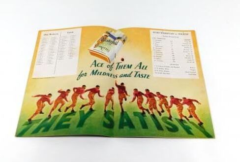 1937 Toledo at Ohio Wesleyan College Football Program 10-9-37 - College Programs in Saudi Arabia