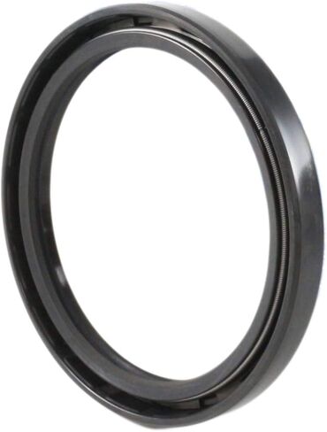 Eai Oil Seal 65mm × 80mm × 8mm (2 pcs) TC Double Lip w/spring. حالة معدنية مع طلاء المطاط النتريل in Saudi Arabia