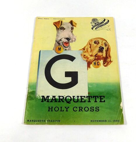 1950 Holy Cross في Marquette College Football Program 11-11-50-برامج الكلية in Saudi Arabia