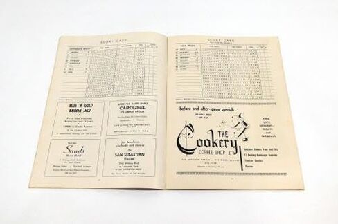 1968 UCLA vs Stanford College Basketball Program Alcindor Abdul-Jabbar 3-1-68 - College Programs in Saudi Arabia
