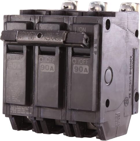 GE THQB32090 ؛ 3P 90A 240V BOLT-ON CB in Saudi Arabia