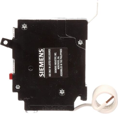 Siemens BE120 20-AMP قطب واحد 120-VOLT10KAIC مقاطع دائرة الصدع الأرضية in Saudi Arabia