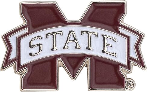 Desert Cactus Mississippi State University Lapel Pins Bulldogs MSU Logo Enamel Made of Metal (Pin B) in Saudi Arabia