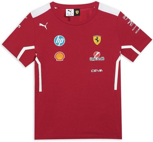 PUMA Scuderia Ferrari F1 2025 Kids' Team Tshirt - Red in Saudi Arabia