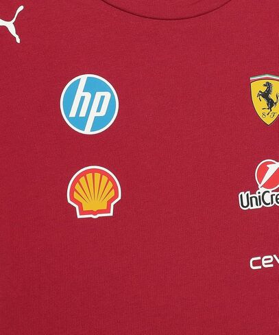 PUMA Scuderia Ferrari F1 2025 Kids' Team Tshirt - Red in Saudi Arabia
