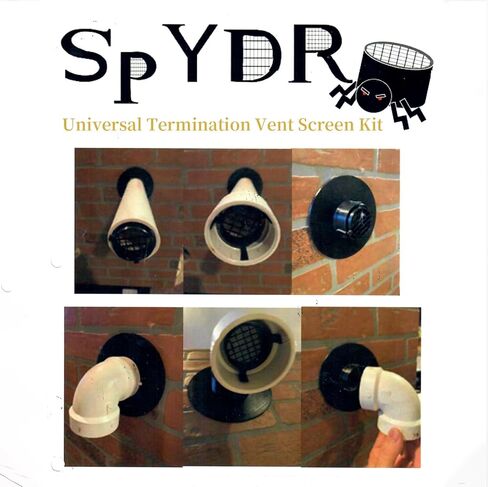 مجموعة شاشة Spydr من اثنين ، 3 "غطاء شبكة للأنابيب ، واقي الصرف ، ، تمنع السدادات والتحفيز على الحيوانات ، غطاء الشاشة شاشة شاشة شاشة كاب ب. in Kuwait