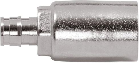 Aquor 1/2 inch PEX Crimp 90 Degree Elbow Stainless Steel Inlet, Pipe Fitting Accessory, Installation Part for Aquor House, RV, and Boat Hydrants in Kuwait