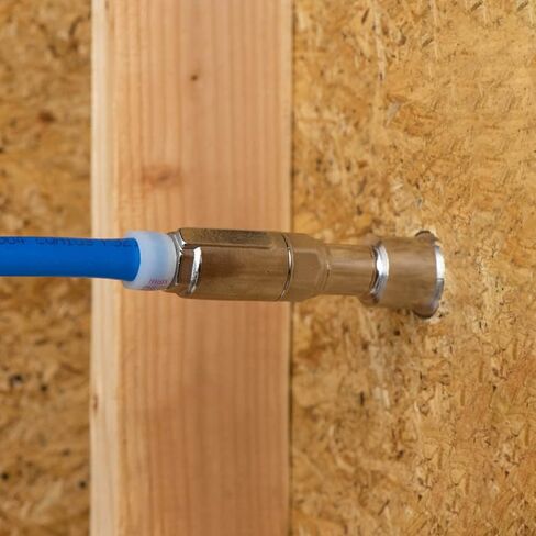 Aquor 1/2 inch PEX Crimp 90 Degree Elbow Stainless Steel Inlet, Pipe Fitting Accessory, Installation Part for Aquor House, RV, and Boat Hydrants in Kuwait