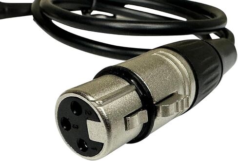 Premium XLR Pass Through Cable, No Solder, for Stage Box, Patch Panel, Floor Box - No Solder for Pro Audio Installations (Male to Female 6-Pack) in Saudi Arabia