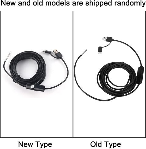Endoscope, Industrial Borescope 3.9mm Lens Type C USB Snake Camera, High Definition Inspection Camera (5m Cord) in Saudi Arabia