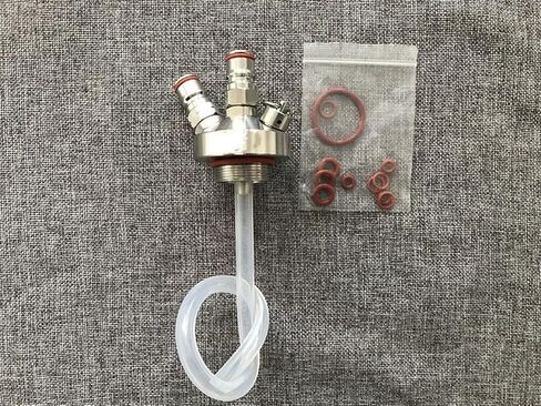 Home Brewing Mini Keg Tap Dispenser with 12'' Beer Hose for Mini Craft Beer Growler Homebrew Spear Beer Production Accessory(Mini keg) in Saudi Arabia