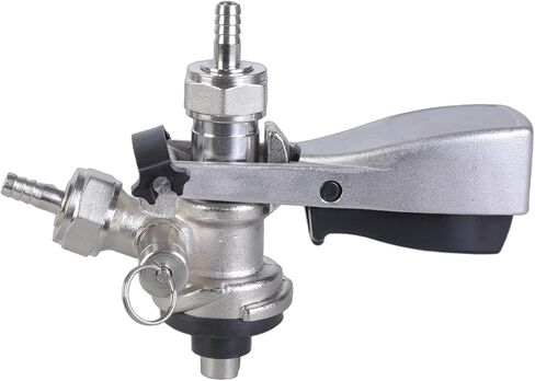 5/8inch Draft Beer Kegs Coupler Dispenser Stainless Steels Beer Kegs Coupler with Pressure Relief Valves for Home Restaurant in Saudi Arabia